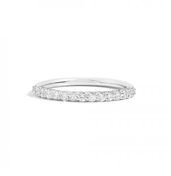 Anello Recarlo Donna Anniversary in Oro bianco Diamante 0.18 Ct R01MZ973/018-12 - R01MZ973/018-12